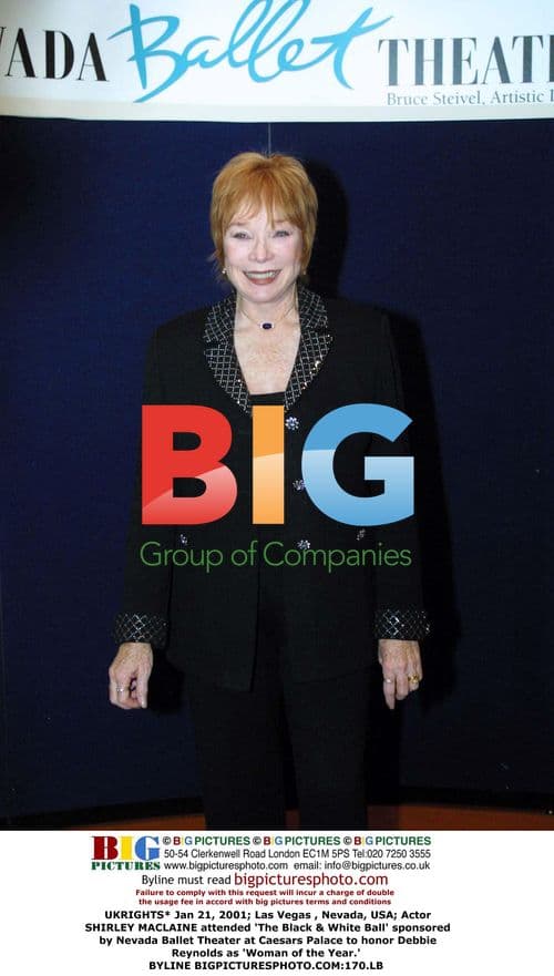 Shirley MacLaine attends 'The Black & White Ball'