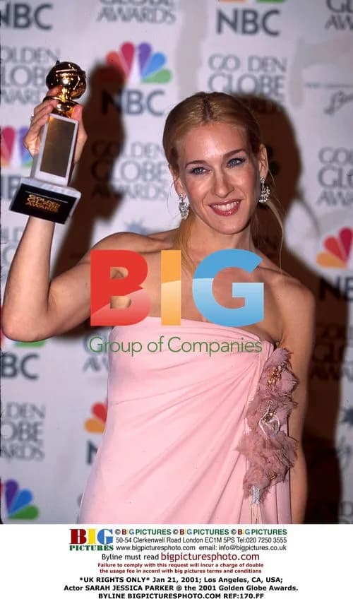 Sarah Jessica Parker @ 2001 Golden Globe Awards