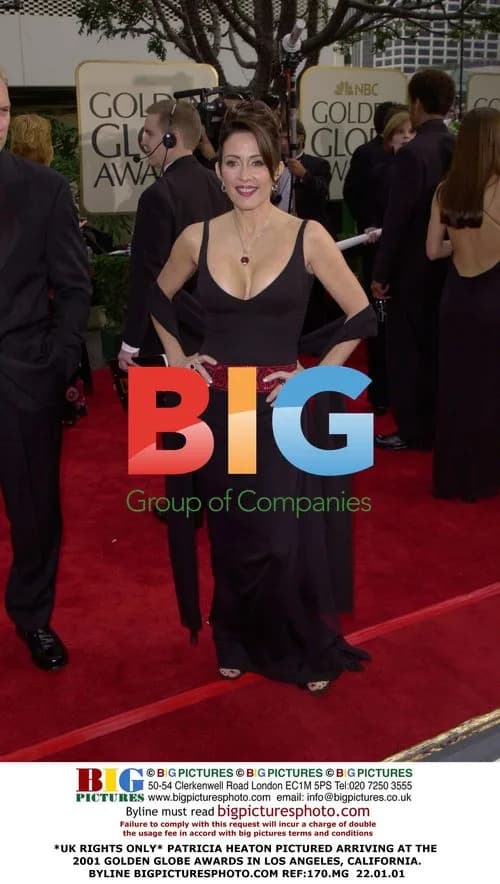 Patricia Heaton at 2001 Golden Globe Awards
