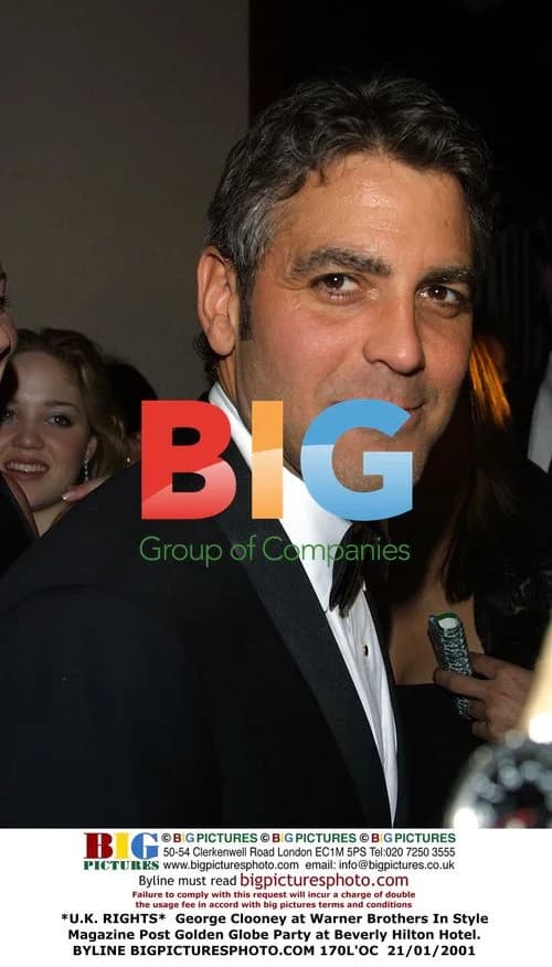 George Clooney at Warner Bros. In Style Party