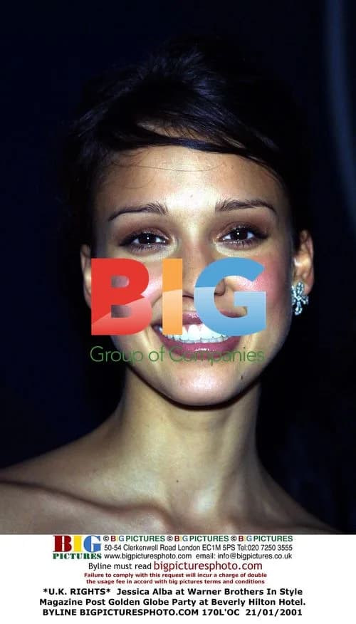 Jessica Alba at Golden Globe Party