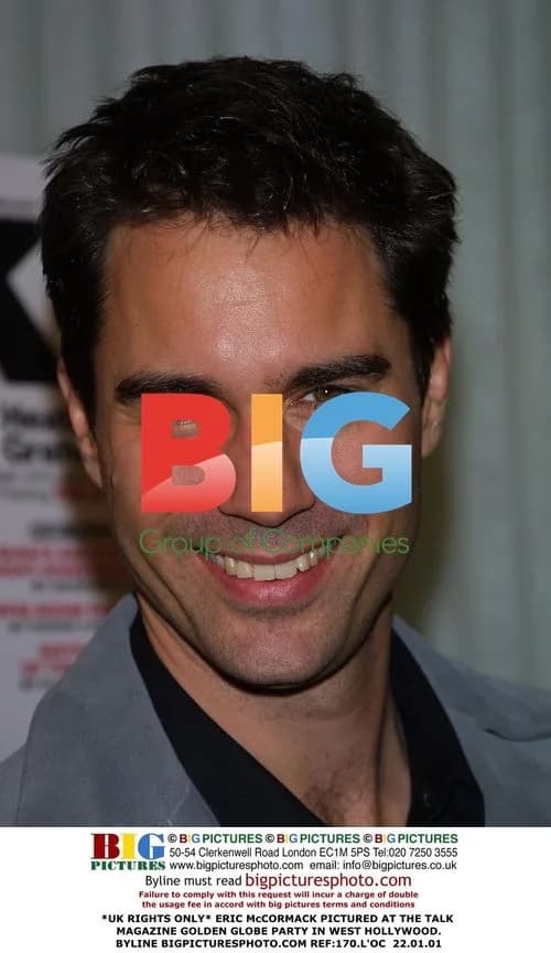 Eric McCormack at Talk Magazine Golden Globe Party