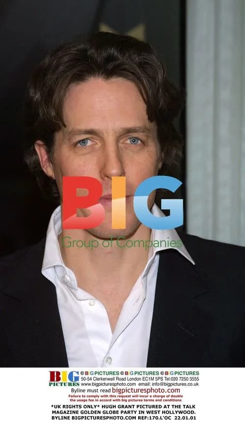 Hugh Grant at Talk Magazine Golden Globe Party