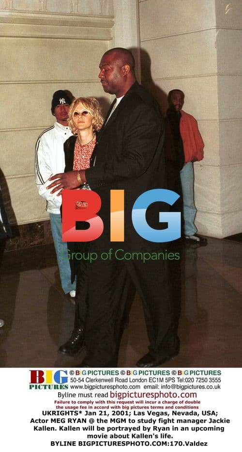 Meg Ryan Studies Boxing Manager Jackie Kallen