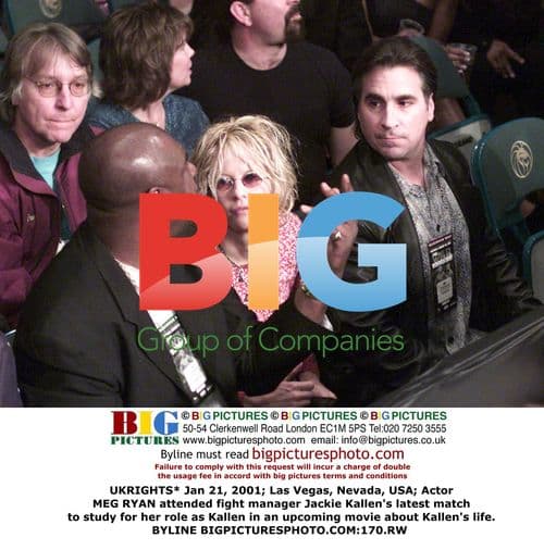 Meg Ryan Attends Boxing Match