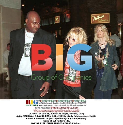 Meg Ryan & Laura Dern study Jackie Kallen