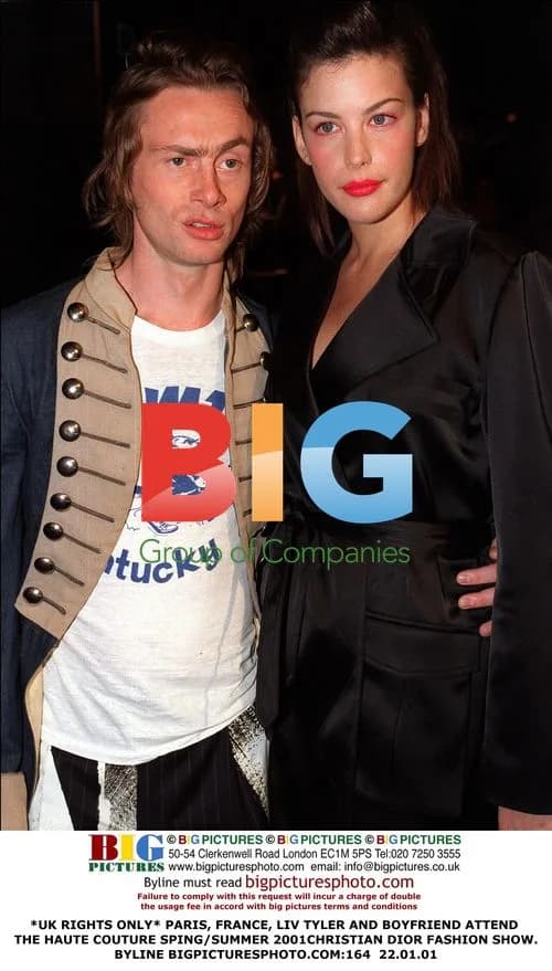 Liv Tyler and boyfriend attend Christian Dior fashion show