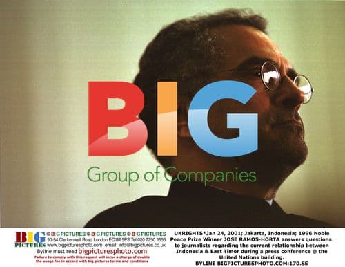 Jose Ramos-Horta speaks at UN press conference