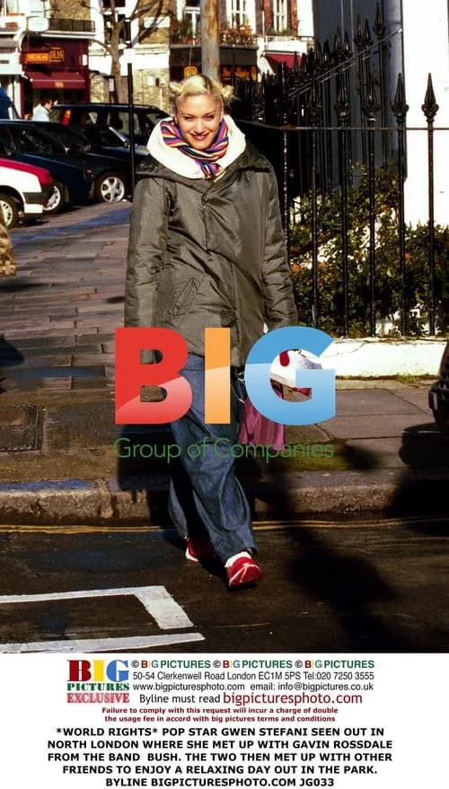 Gwen Stefani and Gavin Rossdale Spotted in North London