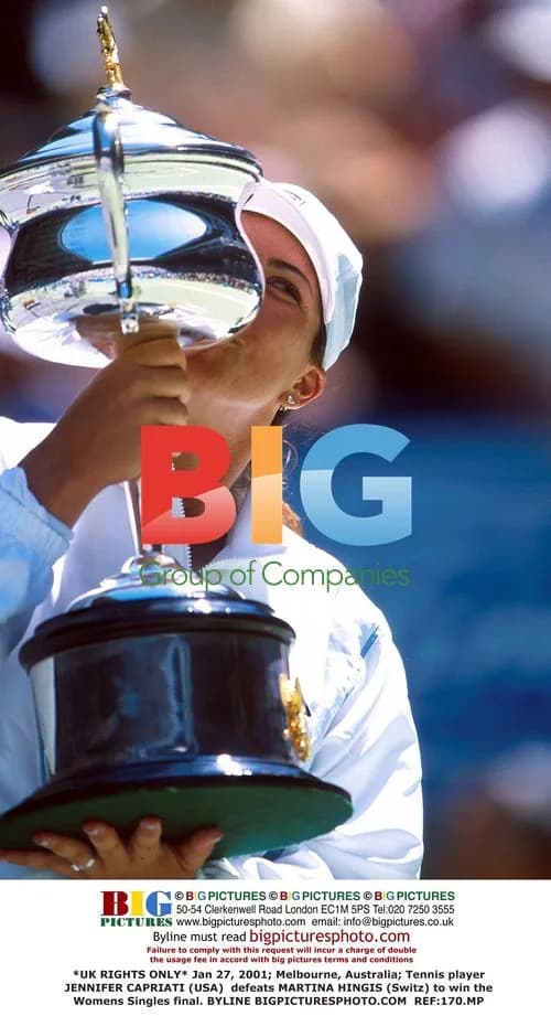 Capriati wins Womens Singles final in Melbourne