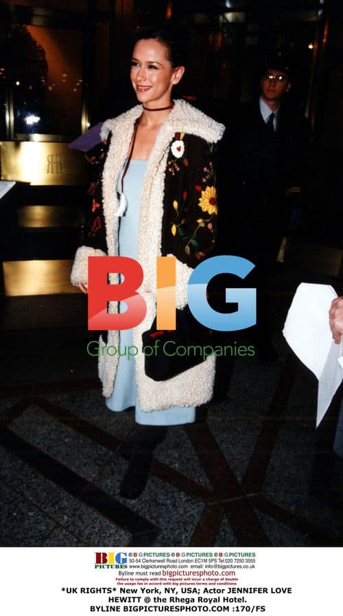 Jennifer Love Hewitt at the Rhega Royal Hotel