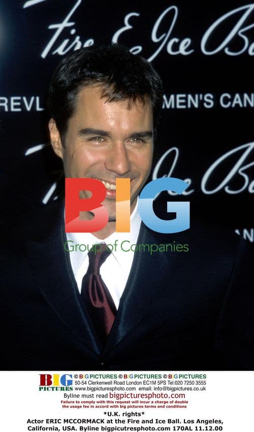 Eric McCormack at Fire and Ice Ball