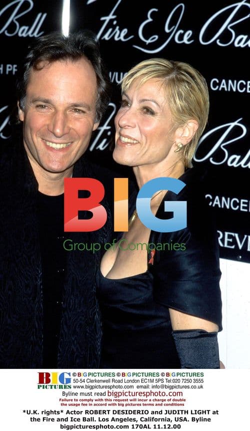 Robert Desiderio and Judith Light at Fire and Ice Ball