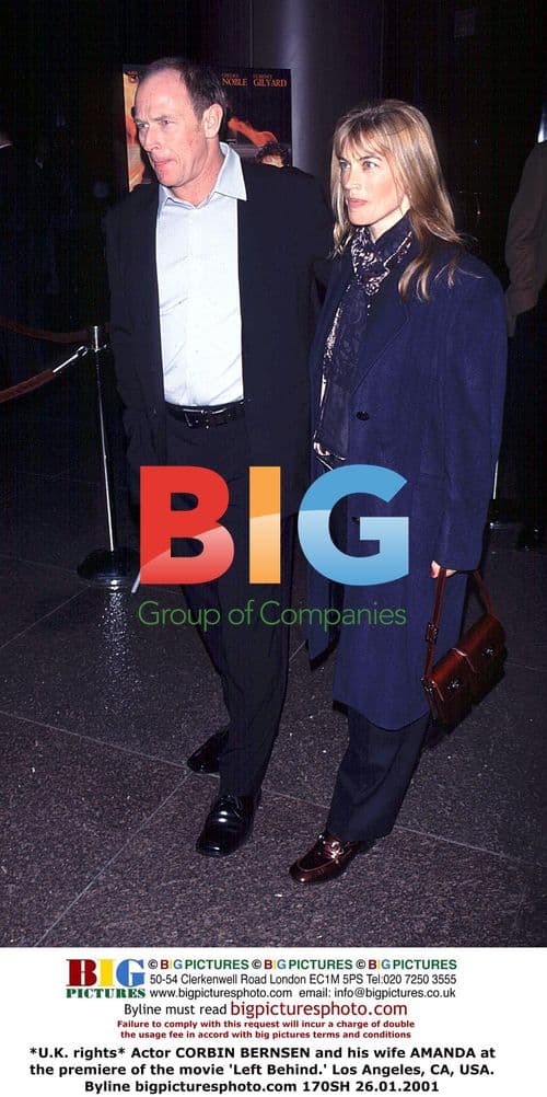 Corbin Bernsen and Amanda at 'Left Behind' Premiere