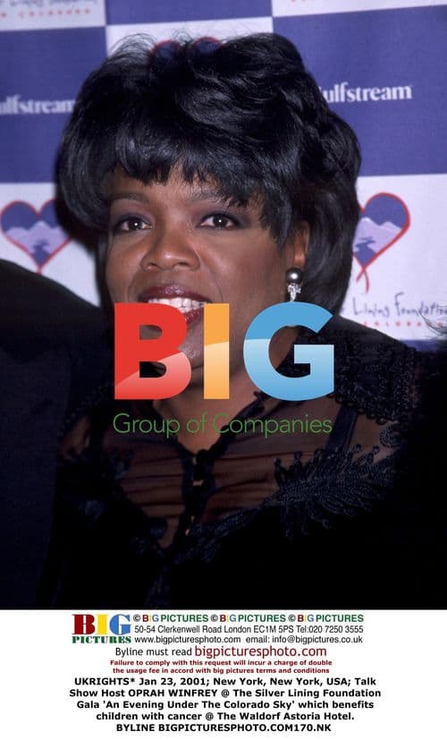 Oprah Winfrey at Silver Lining Gala