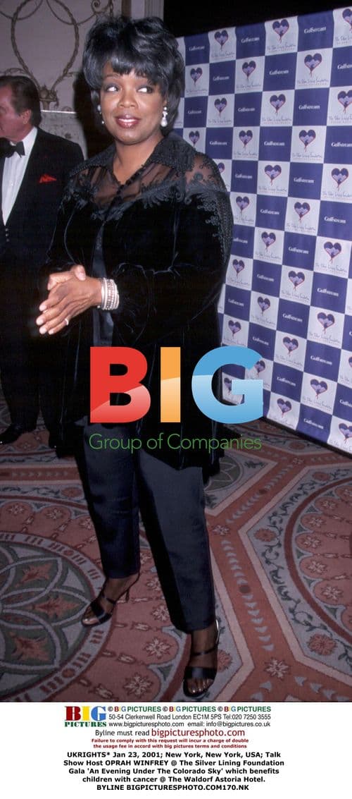 Oprah Winfrey at Silver Lining Foundation Gala