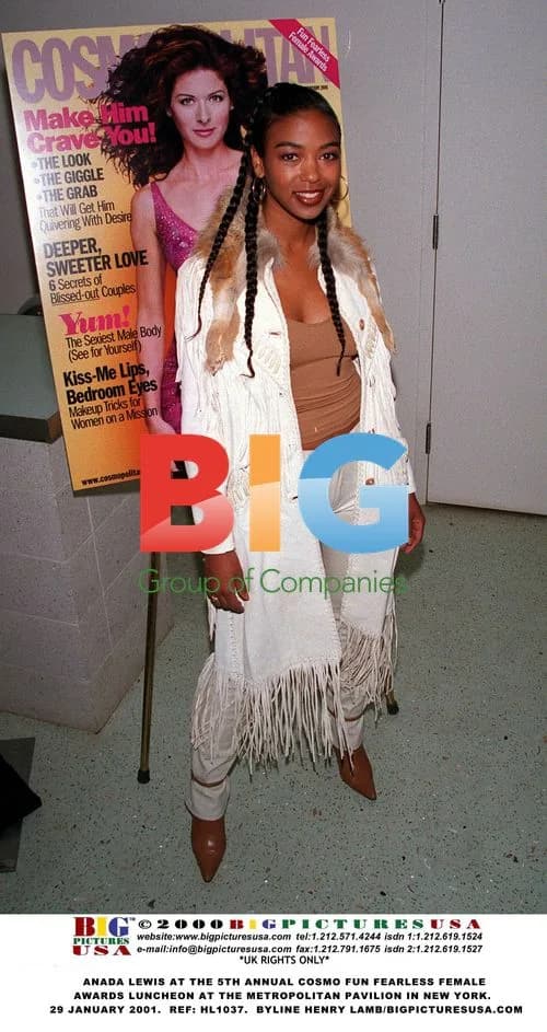 Ananda Lewis at Cosmo Awards Luncheon