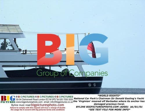 Sir Donald Gosling's Yacht Damages Coral in Barbados