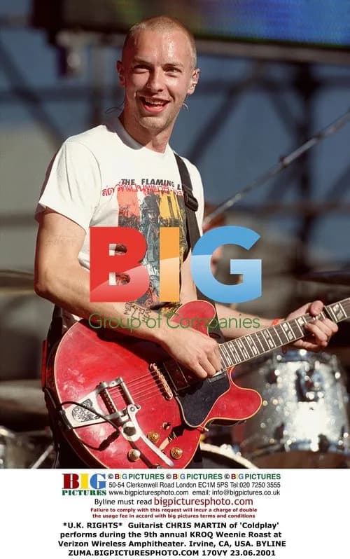 Coldplay's Chris Martin at Weenie Roast