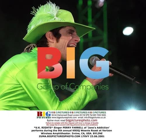 Perry Farrell of Jane's Addiction performs at KROQ Weenie Roast