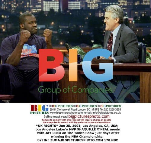 Shaquille O'Neal Meets Jay Leno