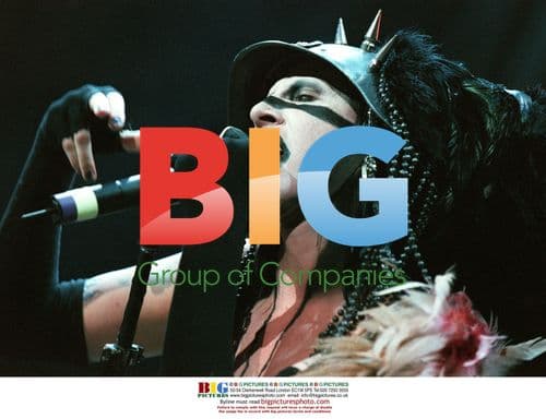 Marilyn Manson Performing at Ozzfest 2001