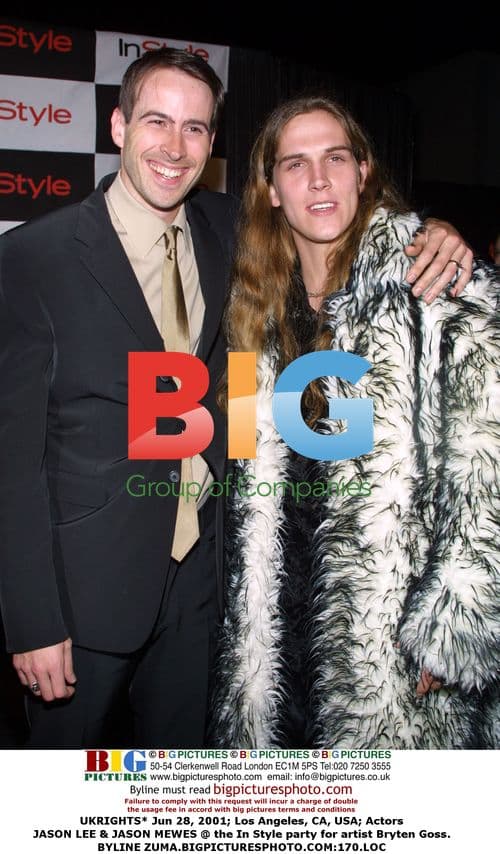 Jason Lee and Jason Mewes at In Style party