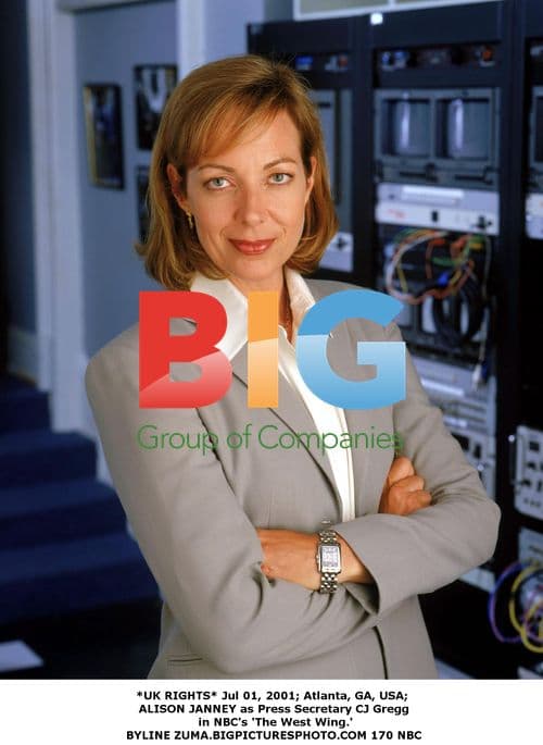 Alison Janney as CJ Gregg in 'The West Wing'