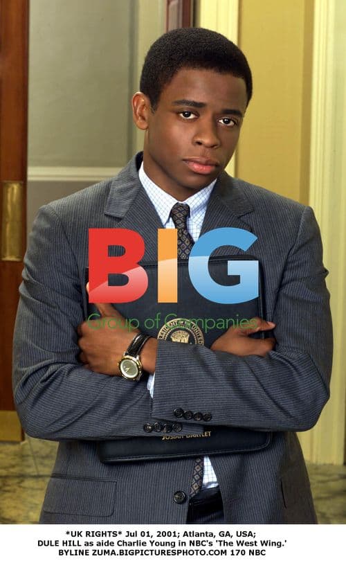 Dule Hill as Charlie Young in The West Wing