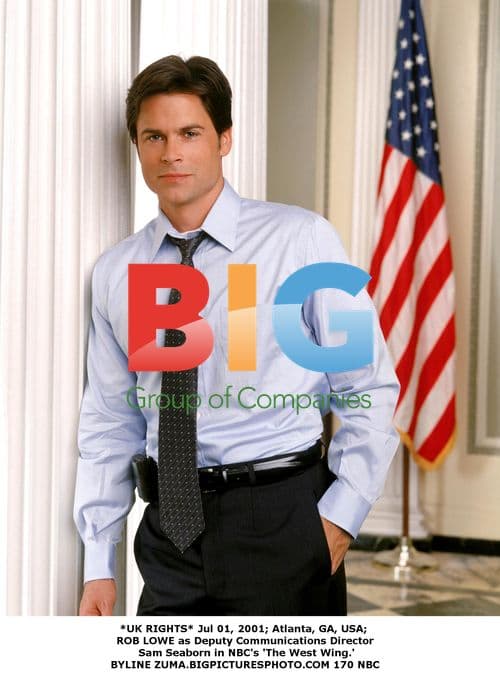 Rob Lowe as Sam Seaborn in 'The West Wing'