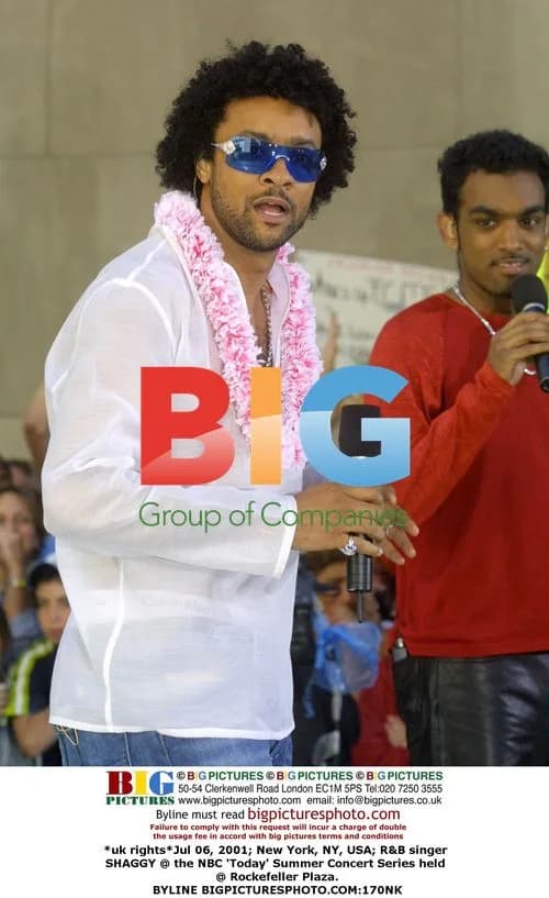 Shaggy performs at NBC 'Today' concert