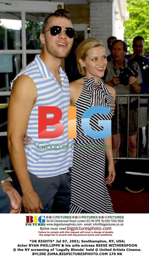 Ryan Phillippe & Reese Witherspoon at 'Legally Blonde' Screening