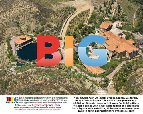 Kobe Bryant's $13.5M Home with Pirate Ship