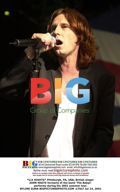 John Waite Performs in Pittsburgh, 2001