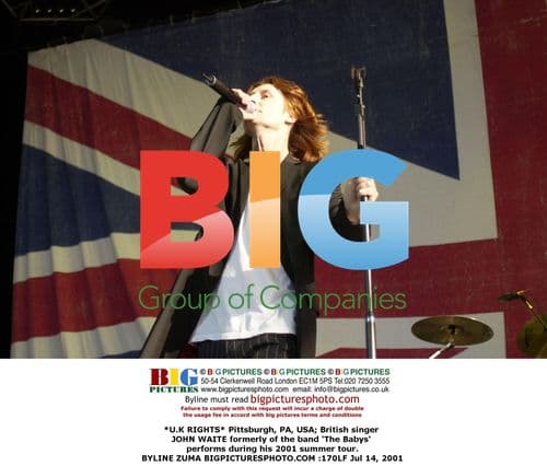 John Waite of The Babys performs in 2001