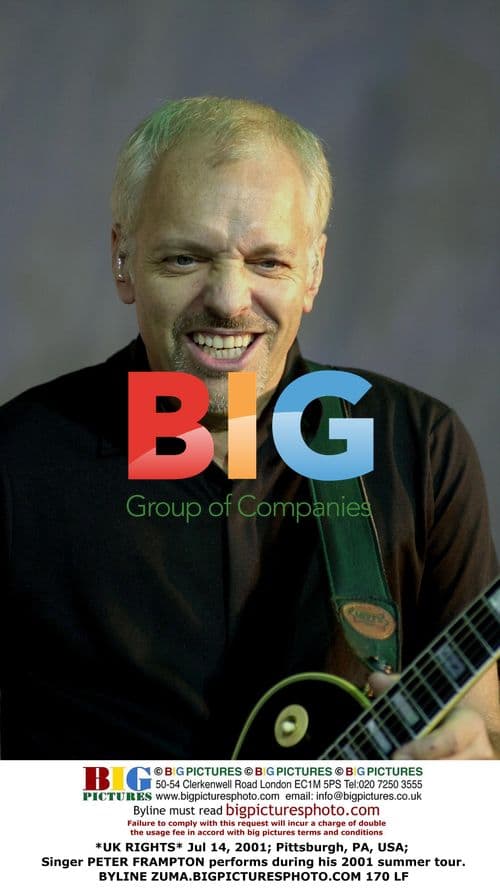 PETER FRAMPTON Performs on 2001 Summer Tour