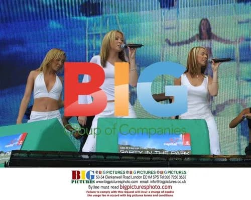 Atomic Kitten Live in Hyde Park, 2001