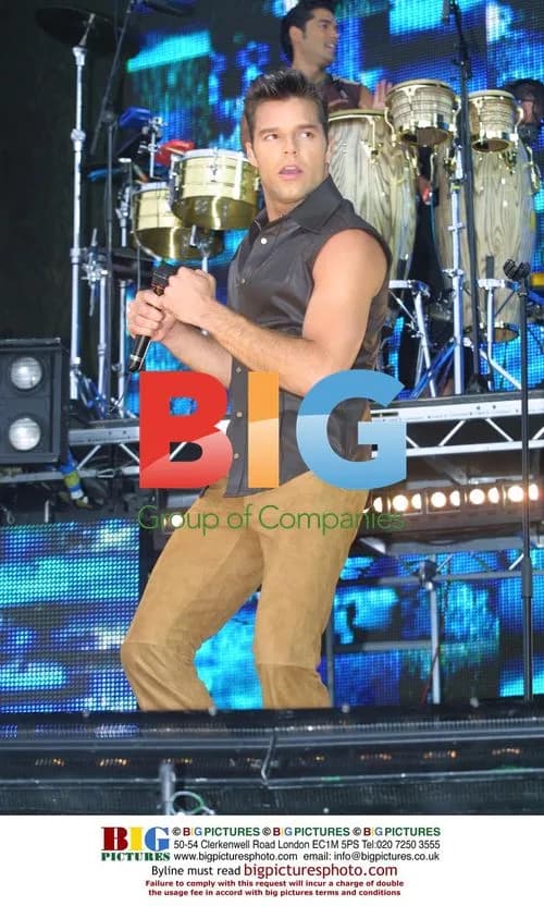 Ricky Martin Performing Live at Capitol Radio Party