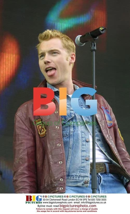 Ronan Keating Live on Stage at Party in the Park