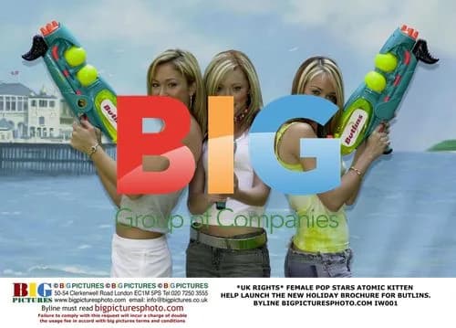 Atomic Kitten Promote Butlins Holiday Brochure