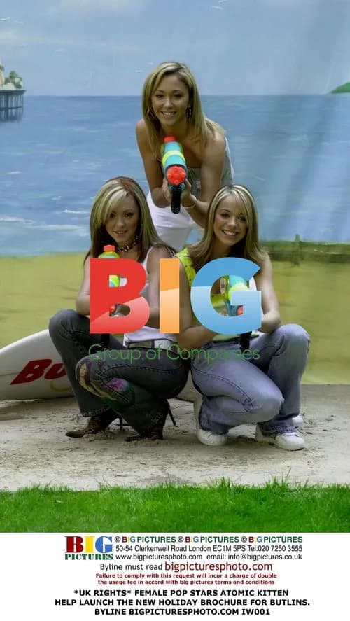 Atomic Kitten Launches Butlins Holiday Brochure