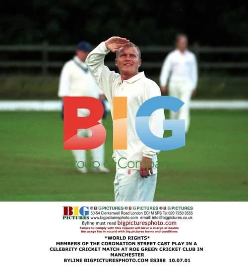 Coronation Street cast play celebrity cricket match