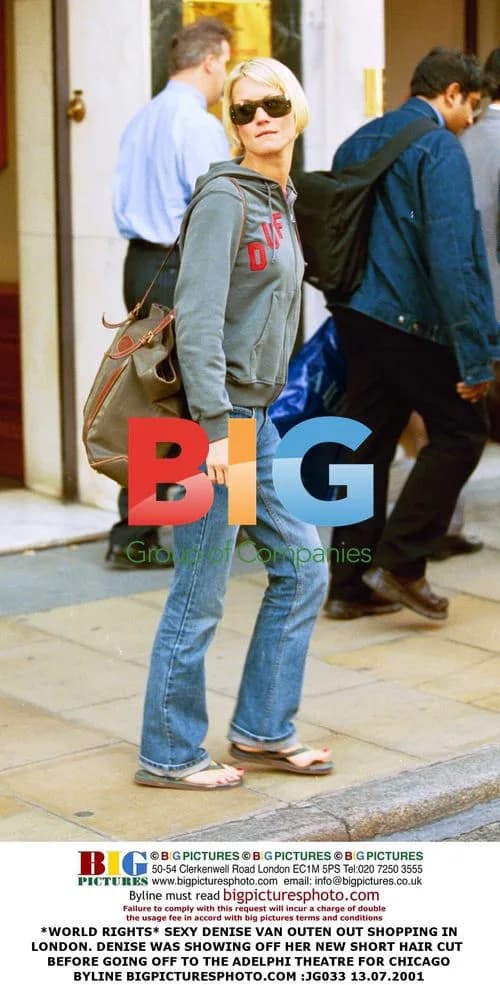 Denise Van Outen Out Shopping in London