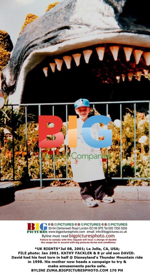 5-Year-Old's Foot Torn in Half at Disneyland