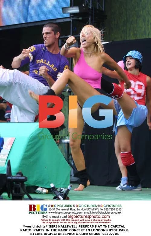 Geri Halliwell Performs at Party in the Park