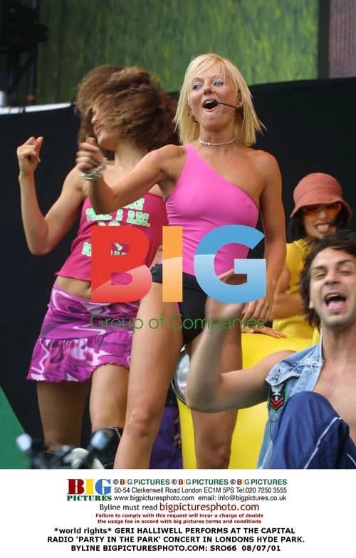Geri Halliwell performs at Party in the Park