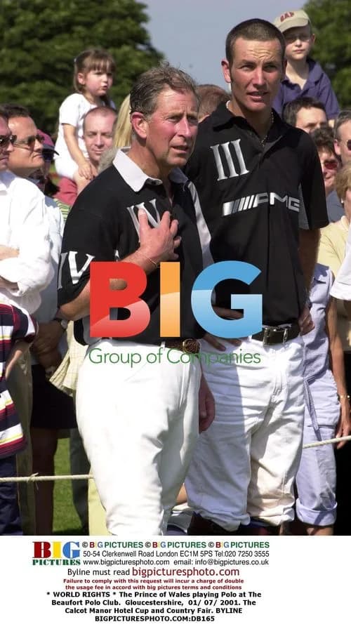 The Prince of Wales playing Polo