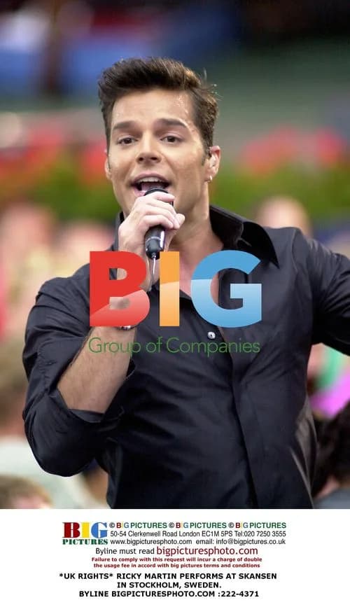 Ricky Martin Performs at Skansen
