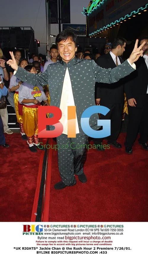 Jackie Chan @ Rush Hour 2 Premiere