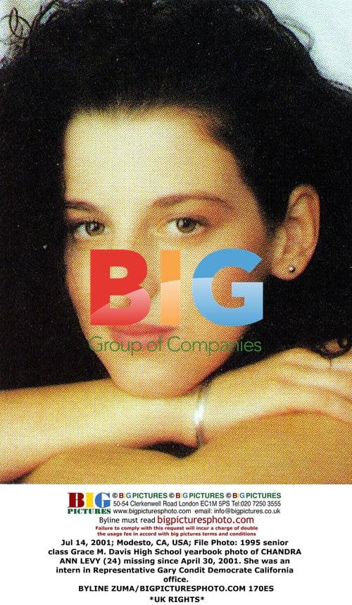 Chandra Levy Missing Since 2001
